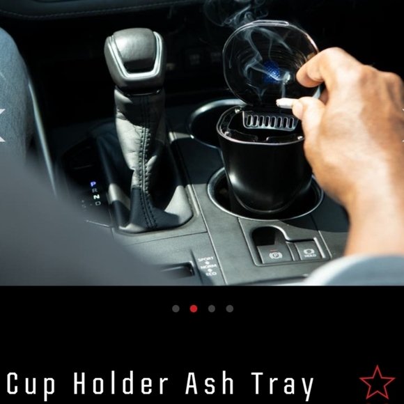 ‼️SOLD‼️ Cup Holder Ashtray/Cigarette Ashtray/LED Ashtray - Picture 1 of 5